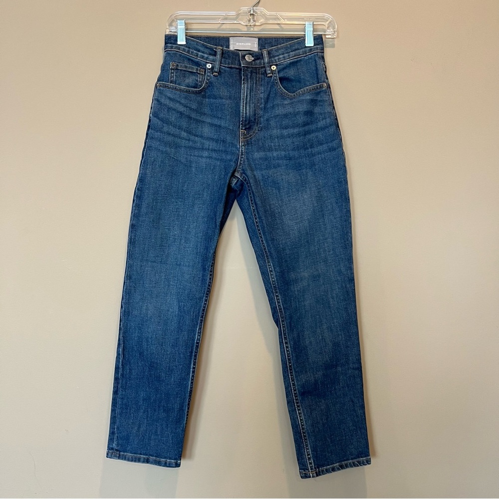 Everlane High Rise Straight Jeans ~ Size 26